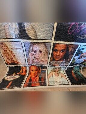 Carrie Underwood Album Cover Quilt Blanket 67” x 72” Country Music